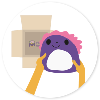 Step 3 of custom plushie making process